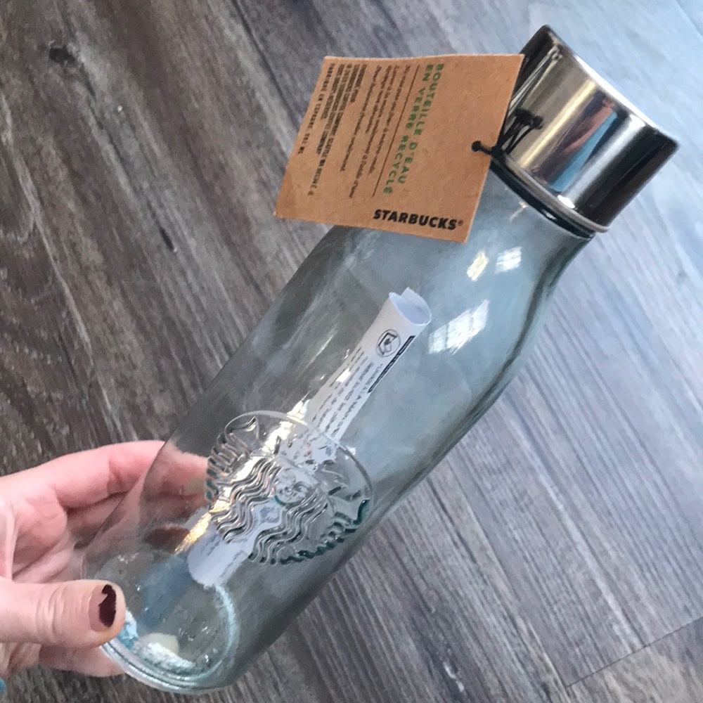 ♻️Starbucks recycled glass Spain water bottle 20oz